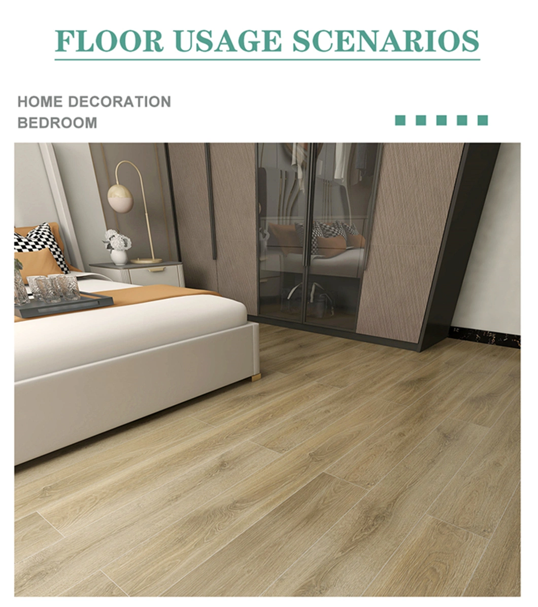 Durable Healthy Wooden Plastic Online Shopping Plank Flexible Flooring Fireproof PVC Floor Covering Vinyl Floor Tiles