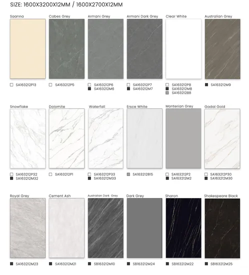 Pedra sinterizada de laje de porcelana Calacatta para bancadas de piso de parede Backsplash